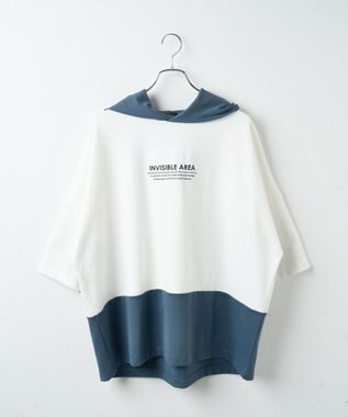 WEGO ドルマンポンチフードT（S） ブルー