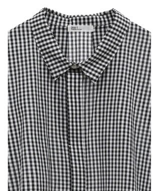 CRAFT STANDARD BOUTIQUE ステンサイドソリッドギンガムチェックブラウス Gingham Check