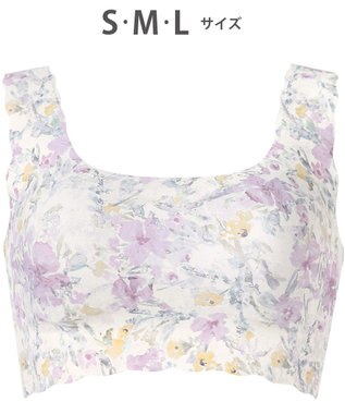 WACOAL 【GOCOCi ゴコチ】 ノンワイヤーブラ ハーフトップ まるでつけていないような着ごこち フラット仕上げ ホックなし CGG535 /ワコール