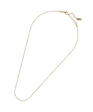 YECCA VECCA ステンレスチェーンネックレス Gold