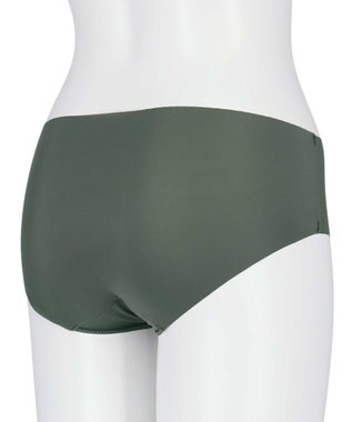 AMPHI 【NAILS INCコラボ】 ショーツ 【BRAGENIC ブラジェニック】 フリーカッティング(ウエスト・裾) 吸汗速乾 PMI145 アンフィ／ワコール カラシ