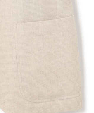 J.PRESS MEN 【SAFILIN】リネンキャンブリックワッフル ジャケット アイボリー系