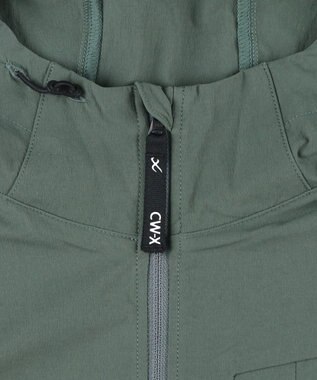 CW-X 【MEN】 CW-X トップス ジャケット 長袖 はっ水(本体) UVカット率90%以上(本体) フード付き メンズ DWO549 /ワコール オリーブ