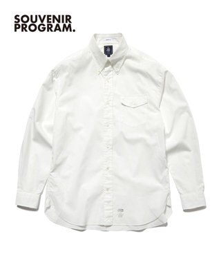 J.PRESS MEN 【J.PRESS ORIGINALS】【UNISEX】Cotton Broad Cloth Shirt / B.D. / Baggy-Fit