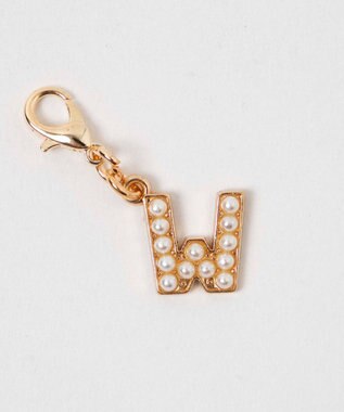 WEGO 【痛バ＆推し活グッズ】ゴールドパールアルファベットDIYチャーム17ｍｍ