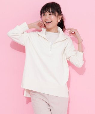 【抗菌防臭/花粉ガード】ジップニット