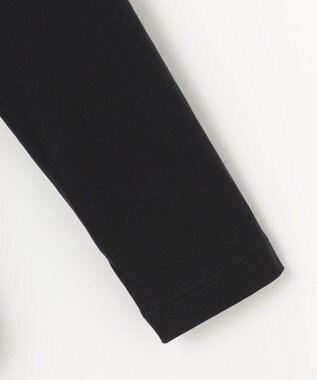 JOSEPH ABBOUD 【オリジナルオーガニックコットン使用】JOE COTTONサッカー クルーネック Tシャツ ブラック系