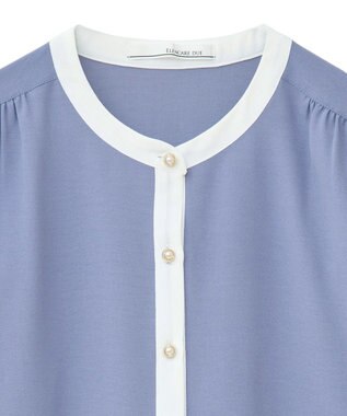 Green Parks ・ＥＬＥＮＣＡＲＥ　ＤＵＥ　バイカラーブラウス Off White