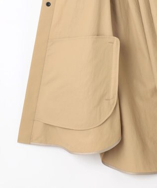 23区 【SLOW/一部店舗限定】UVカット/撥水/接触冷感 ナイロンタスランタフタ ライトブルゾン ベージュ系