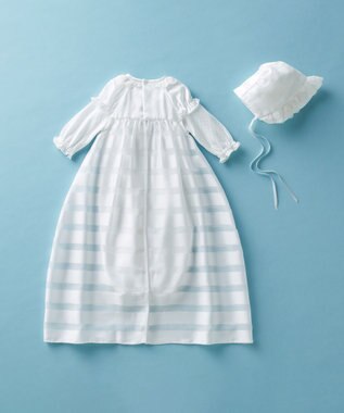 MIKI HOUSE HOT BISCUITS 【ミキハウス】【50-60cm】セレモニードレスセット【通年向け】【箱入】 白