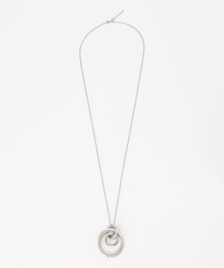 自由区 【カタログ掲載】6リング ネックレス シルバー