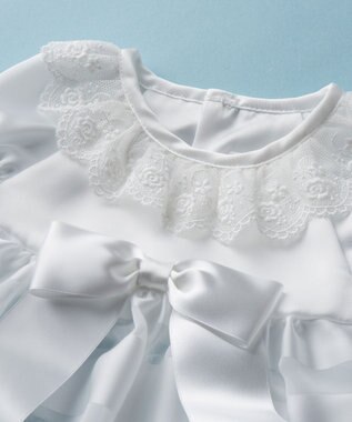 MIKI HOUSE HOT BISCUITS 【ミキハウス】【50-60cm】セレモニードレスセット【通年向け】【箱入】 白