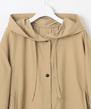 23区 【SLOW/一部店舗限定】UVカット/撥水/接触冷感 ナイロンタスランタフタ ライトブルゾン ベージュ系