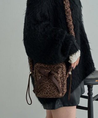 WEGO リボンギャザーミニショルダー 柄1