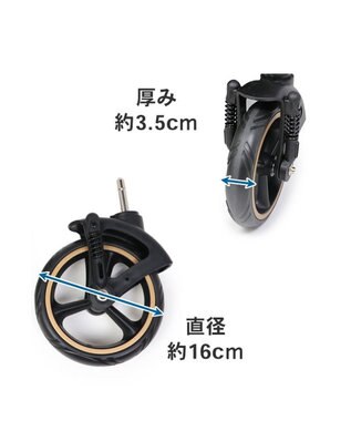 PET PARADISE ペットカート用 プレミアム ペットカート 前輪 -