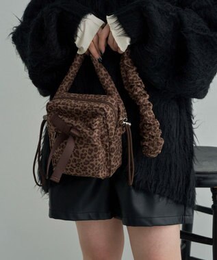 WEGO リボンギャザーミニショルダー 柄1