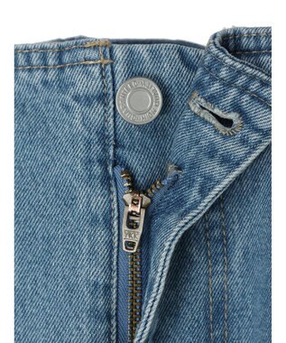 Green Parks ・ＥＬＥＮＣＡＲＥ　ＤＵＥ　バックスリットデニムパンツ Light Indigo