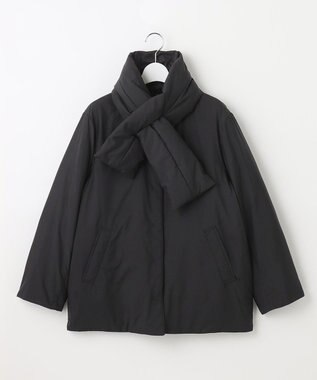 J.PRESS LADIES ピーチマルチポリリバーシブル アウター ブラック系