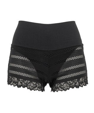 BRADELIS New York 【BRADELIS Me】 オールインワンスタイルショーツ ブラデリス 綿混ショーツ ブラック