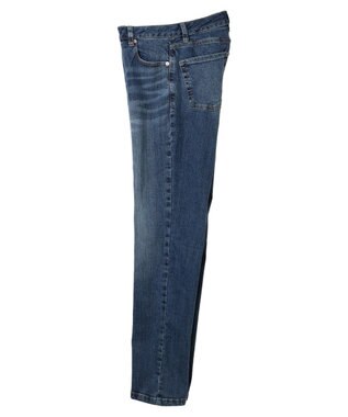 earth music&ecology テーパードデニムパンツ Light Indigo