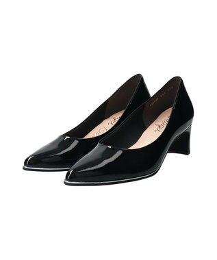 Bridget Birkin 【Bridget Birkin】エレガンスポインテッドパンプス ブラックエナメル