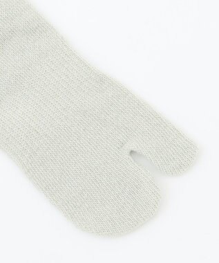 23区GOLF 【23FONDATION/WOMEN】足袋型 ソックス ライトグリーン系