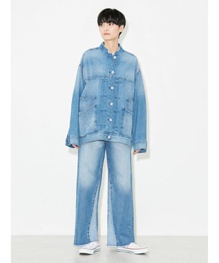 AMERICAN HOLIC 切替フレアデニム Indigo