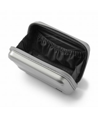 ZERO HALLIBURTON  ポリカポーチ2 81492 ヘアラインシルバー