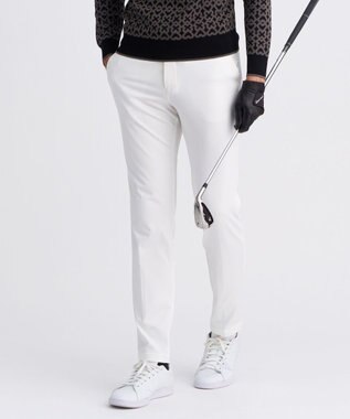 【MEN】ハイゲージスムースパンツ ストレッチ