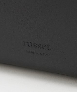 russet スムースレザートートバッグ(CE-1677) Black