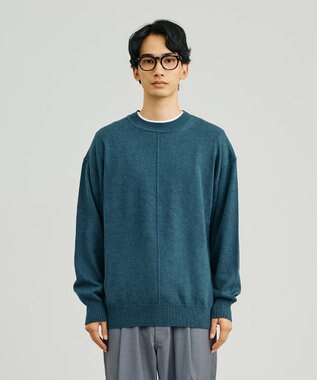 J.PRESS YORK STREET 【UNISEX】ANTI PILLING WOOL クルーネックニット