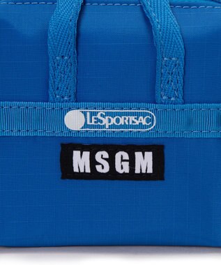 LeSportsac MSGM MICRO WEEKENDER/マイクロブルー マイクロブルー