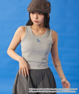 WEGO 別注MLBラインストーンタンク 柄1