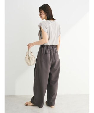 Green Parks ・ＳＵＧＡＲ　ＳＰＯＯＮ【ＣＯＯＬ】フレンチスリーブＴＥＥ Light Gray