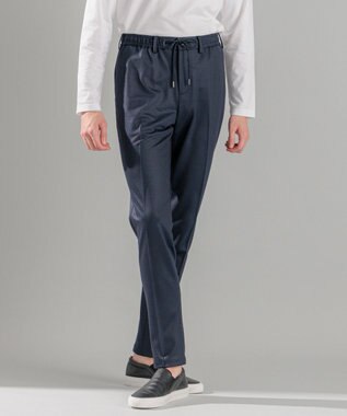 JOSEPH HOMME 新素材【抜群のストレッチ性/セットアップ対応可】スプリングウールジャージー / PEGG CONVERTIBLE ネイビー系