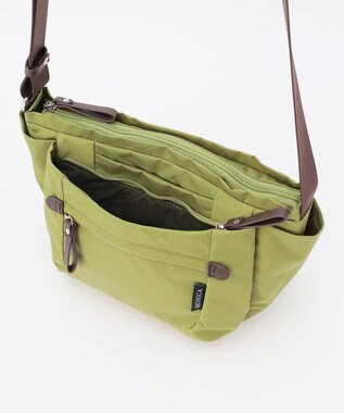 LA BAGAGERIE 【MONICA】ラウンドショルダーバッグ グリーン