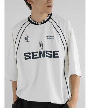 CRAFT STANDARD BOUTIQUE 接触冷感/UVカット/イージーケア/ストレッチ/ゲームシャツ-B