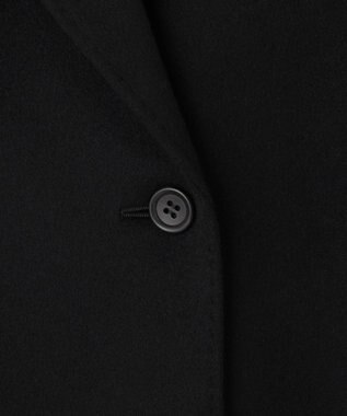 23区 MTRカシミヤライトビーバー チェスターコート ブラック系