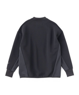 UNFILO 【ミズノ×UNFILO】ブレスサーモ リップルキルト プルオーバー ブラック