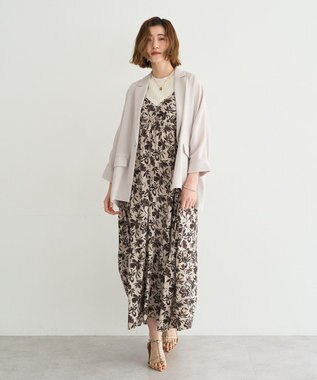 YECCA VECCA アートプリントキャミワンピース Multi