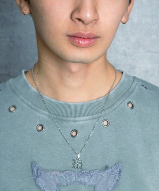 WEGO Mイニシャルネックレス 柄4