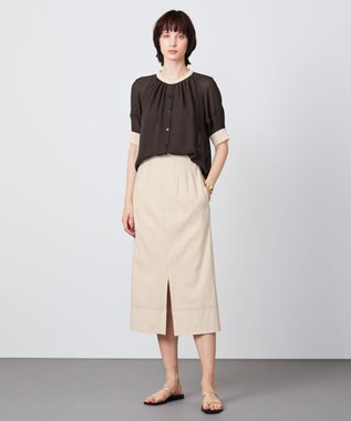 BEIGE， BOUIN / ブラウス Bista x Ecru