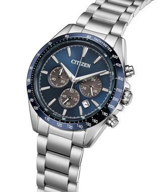 CITIZEN 【CITIZEN COLLECTION】スーツにもカジュアルにも合わせやすいクロノグラフ CA4766-51L