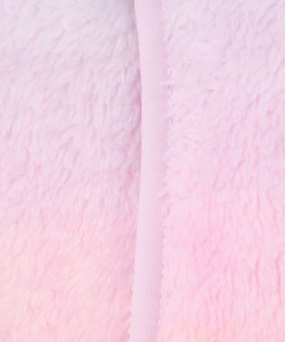 ANY KIDS ネコポケットボアブルゾン レインボー×ラベンダー