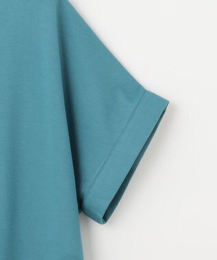 ANY ストレッチピケカシュクールカットソー グリーン