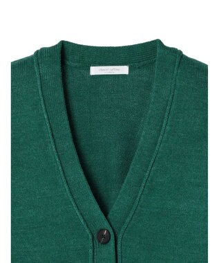 Green Parks 杢調Ｖネックカーディガン Green