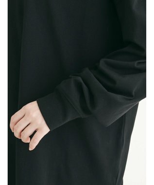 Green Parks 前後でも着れちゃう万能長袖ロンＴ Black