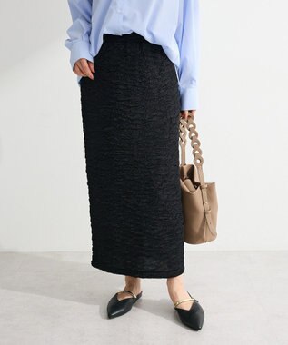 Green Parks 表面感ポコポコＩラインスカート