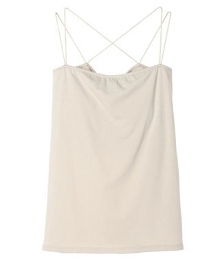 Green Parks カップ付き天竺インナー Light Beige