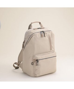 ACE BAGS & LUGGAGE 【雑誌掲載】W&.Day/Night ポッケス スリムリュック A4サイズ 13.3インチPC収納 15276 ダブルアンドデイナイト マザーズバッグ ライトベージュ